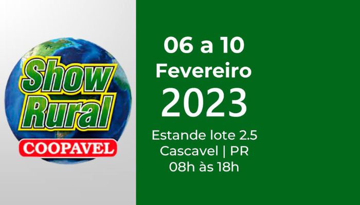 Guaraniaçu - Show Rural Coopavel 2023: Município disponibilizará transporte GRATUITO para visitas dos nossos agricultores
